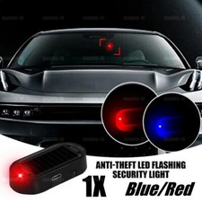 Mini carro falso luz de alarme solar LED aviso sistema de segurança roubo flash acessórios comprar usado  Enviando para Brazil