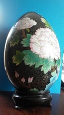 Oeuf autruche peint d'occasion  Strasbourg-