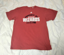 Camiseta Adidas Property of Washington Wizards basquete XL vermelha 100% algodão, usado comprar usado  Enviando para Brazil
