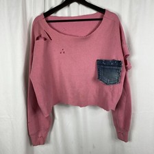 Moletom Vintage Personalizado com Bolso Denim comprar usado  Enviando para Brazil