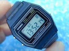 Antigo início dos anos 1980 Casio F-87 módulo 415 relógio digital LCD em muito bom estado raro nova bateria comprar usado  Enviando para Brazil
