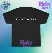 Camiseta masculina Kurzweil Music System logotipo camiseta americana comprar usado  Enviando para Brazil