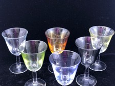 Colorful short glasses. for sale  Leominster