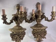 Wall lights old for sale  WARE