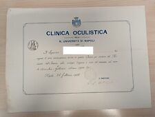 Diploma regia universita usato  Casandrino