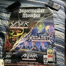 Slayer megadeth anthrax for sale  Hicksville