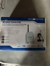 Mini câmera de segurança sem fio micro câmera e receptor nova caixa danificada comprar usado  Enviando para Brazil