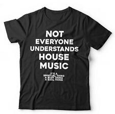 Camiseta unissex e infantil Not Everyone Understands House Music - dança, EDM, DJ comprar usado  Enviando para Brazil