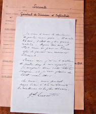 1910 autograph letter d'occasion  Expédié en Belgium