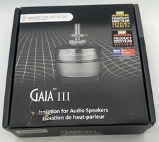 IsoAcoustics Gaia III Pies de aislamiento para altavoces y subwoofers 70 lb máximo - Juego de 4 segunda mano  Embacar hacia Mexico