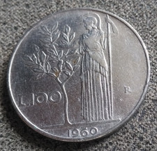 Monnaie italie 100 d'occasion  Tullins