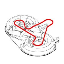 Belt 532445887 blade d'occasion  Expédié en Belgium