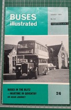 Buses illustrated august for sale  GLOUCESTER