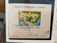 Roumanie. 1977. bloc d'occasion  Poisy