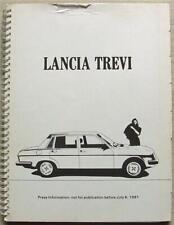 Lancia trevi press d'occasion  Expédié en Belgium