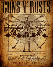 Guns roses firenze usato  Italia