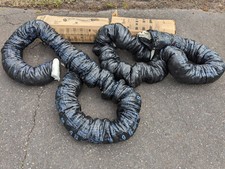 2 caixas abertas DUNDAS JAFINE 6"" X 25 PÉS POLIÉSTER ISOLADO DUTO DE AR FLEXÍVEL comprar usado  Enviando para Brazil