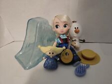 Usado, Disney Store Animators Collection Frozen Elsa Mini Muñeca Juego Juguete Con Estuche segunda mano  Embacar hacia Argentina