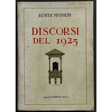Discorsi del 1925 usato  Alessandria