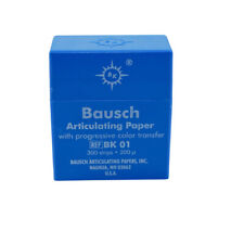 Tiras de papel articulado azul Bausch 0,008" (200 mícrons), 300 tiras BK01 comprar usado  Enviando para Brazil