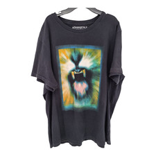 Camiseta Aeropostale preta gráfica leão rugindo masculina XXL comprar usado Camiseta Aeropostale preta gráfica leão rugindo masculina XXL comprar usado  Enviando para Brazil