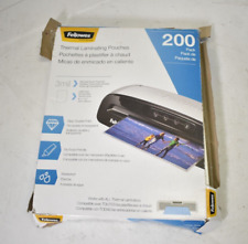Fellowes thermal laminating for sale  Kansas City