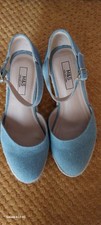 Ladies blue denim for sale  BURY