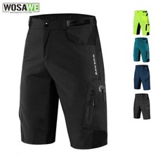Herren Radlerhose Mountainbike Baggy MTB Cycling Shorts Kurz Fahrradhose Lose comprar usado  Enviando para Brazil