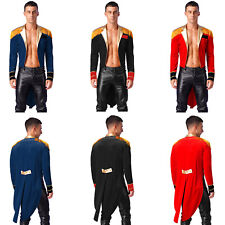 Fantasia cosplay masculina circo tema Ringmaster festa tailcoat showman vestir comprar usado  Enviando para Brazil
