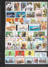 Lot timbres oblitérés d'occasion  Neuville-en-Ferrain