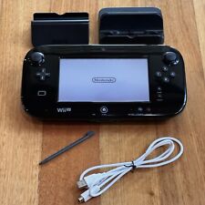 Usado, Genuíno, Oficial Nintendo Wii U Gamepad Pacote Apenas (WUP-010) Cabo Suporte Dock comprar usado  Enviando para Brazil