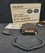 Transceptor FM de doble banda Yaesu FT-5200 con caja y manual segunda mano  Embacar hacia Argentina