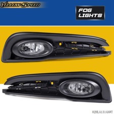 Compatível com 13-15 Honda Civic 4DR Sedan lâmpadas de faróis de neblina transparentes parachoque com interruptor L+R comprar usado  Enviando para Brazil