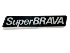 Distintivo vintage Fiat Super Brava plástico Cormano comprar usado  Enviando para Brazil