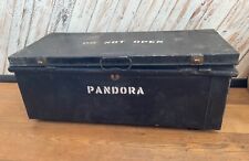 Vintage metal trunk for sale  UK