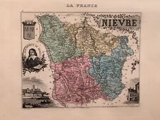 Nievre departement carte d'occasion  Hyères