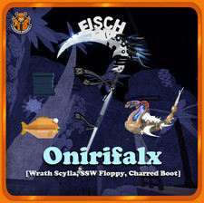 [FISCH] - Onirifalx Rod [Kompletny pakiet: Wrath Scylla SSW Floppy Charred Boots] na sprzedaż  Wysyłka do Poland