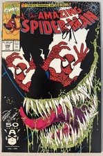 Amazing Spider-Man #346 assinado por Erik Larsen Venom capa 🕷🔥 quadrinhos, usado comprar usado  Enviando para Brazil