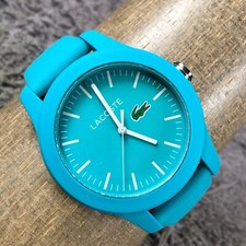 Relógio Lacoste feminino LC.79.3.47.2705 pulseira de silicone azul quartzo analógico 38mm 6 3/4" comprar usado  Enviando para Brazil