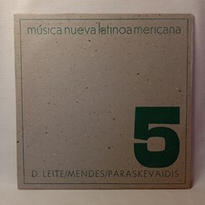 Dantas Leite/Mendes/Paraskevaídis - Música Nueva Latinoamericana 5 LP Uruguay comprar usado  Enviando para Brazil