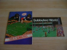 Subbuteo catalogues 1970s for sale  NOTTINGHAM