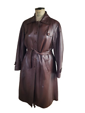 Manteau trench cuir d'occasion  Albi