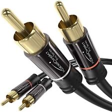 Rca phono cable for sale  TELFORD