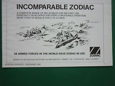 1982 pub zodiac d'occasion  Yport