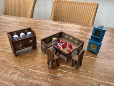 Puppenstube eßzimmer eckbank gebraucht kaufen  Deutschland