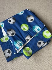 Lined football curtains for sale  LEWES