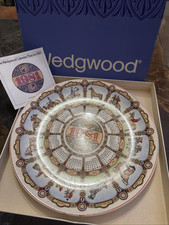 Wedgwood calendar plate for sale  SWINDON