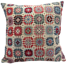 Crochet tapestry cushion for sale  WALLASEY