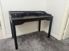 Black desk lockable for sale  MANCHESTER