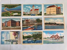 Lote de 500 cartões postais vintage EUA Estados Unidos visualizações baratas! Diversão! ENVIO GRÁTIS, usado comprar usado  Enviando para Brazil